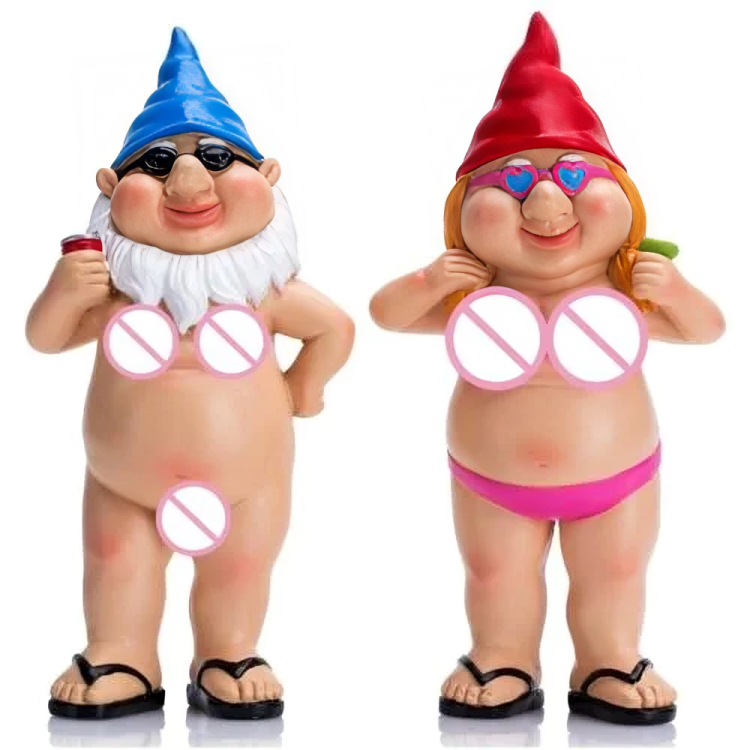 Exhibitionist Couple Gnome